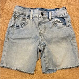 Cat & Jack Blue Distressed Denim Shorts